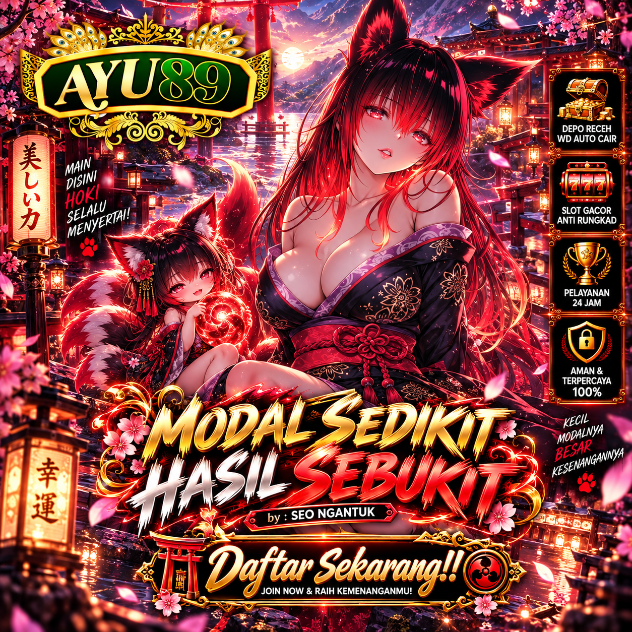AYU89 : Situs Terpercaya AldiBigBag Link Slot Gacor Hari Ini Gampang Menang